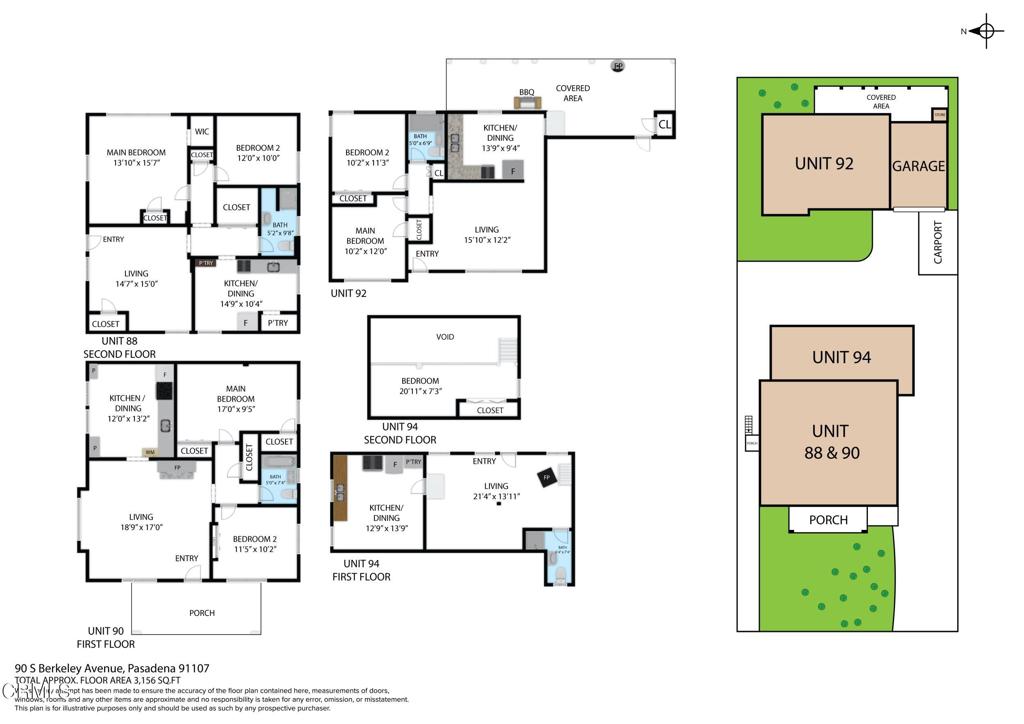 88-92 S Berkeley Avenue