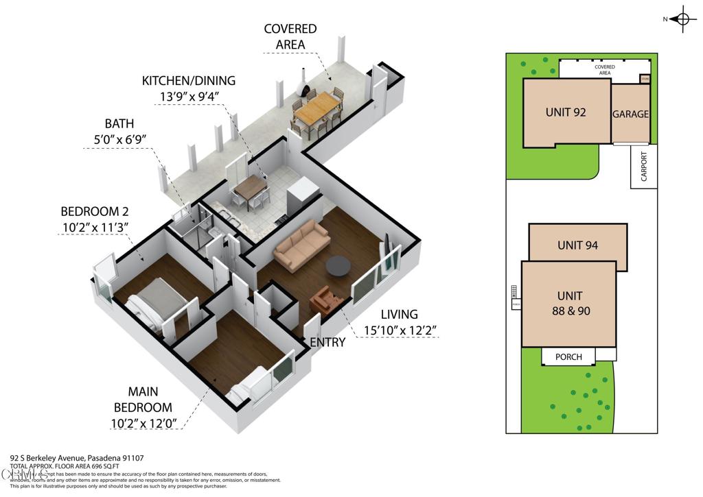 88-92 S Berkeley Avenue