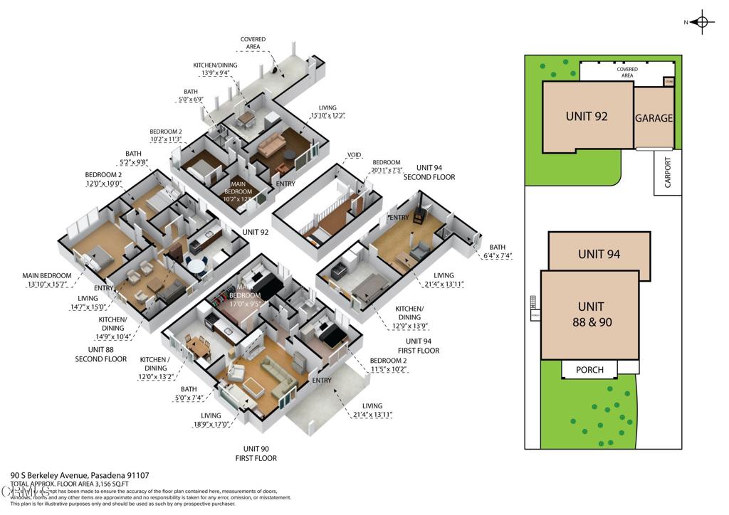 88-92 S Berkeley Avenue