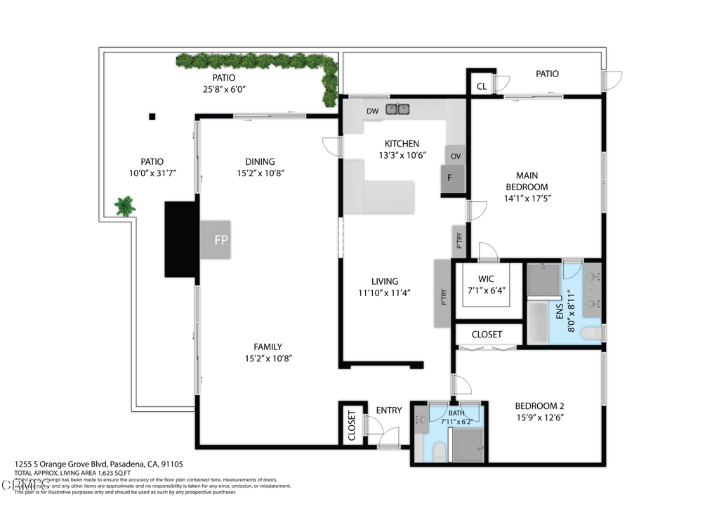 1255 S Orange Grove Boulevard 1