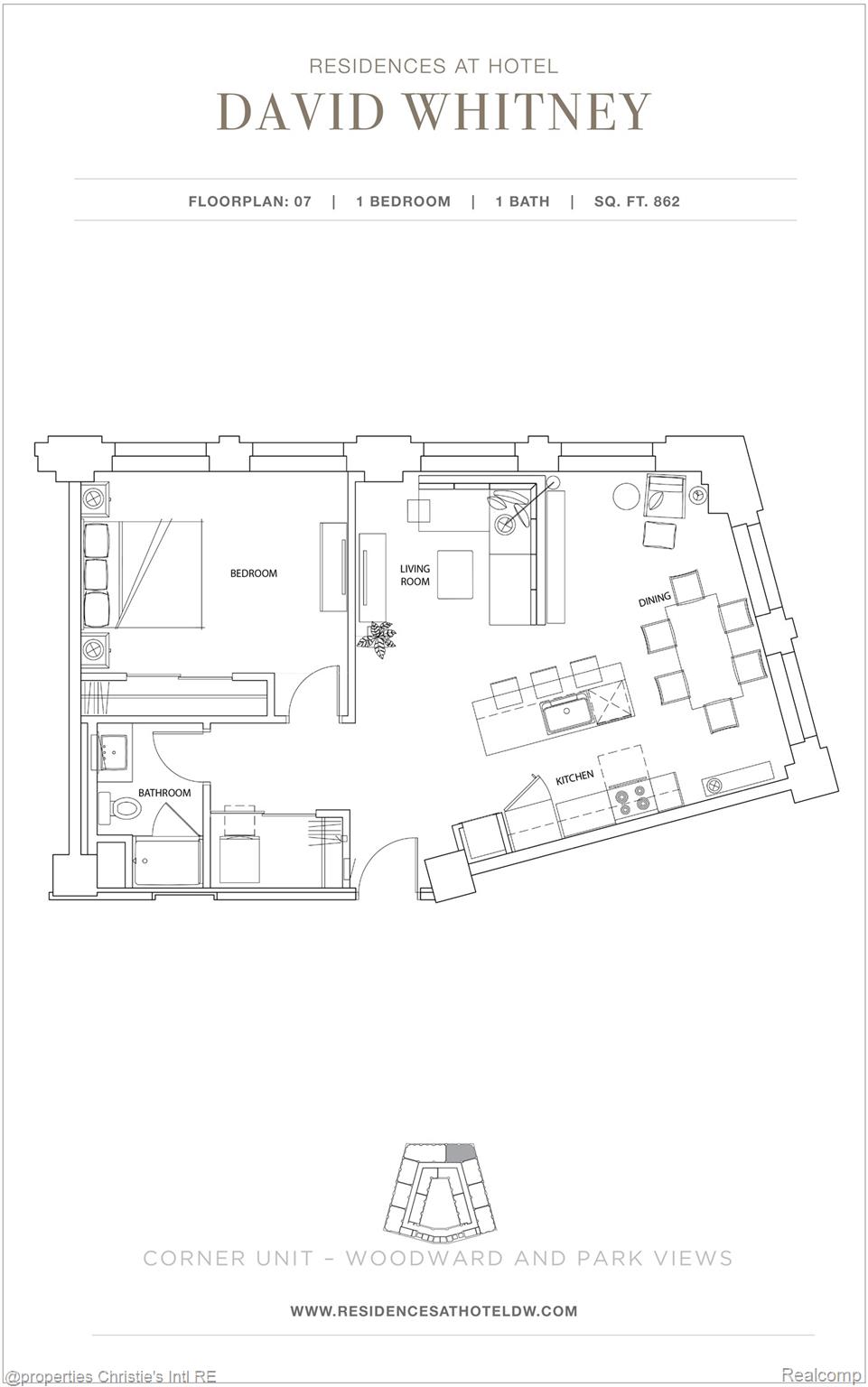 1 Park Avenue Unit: 1407