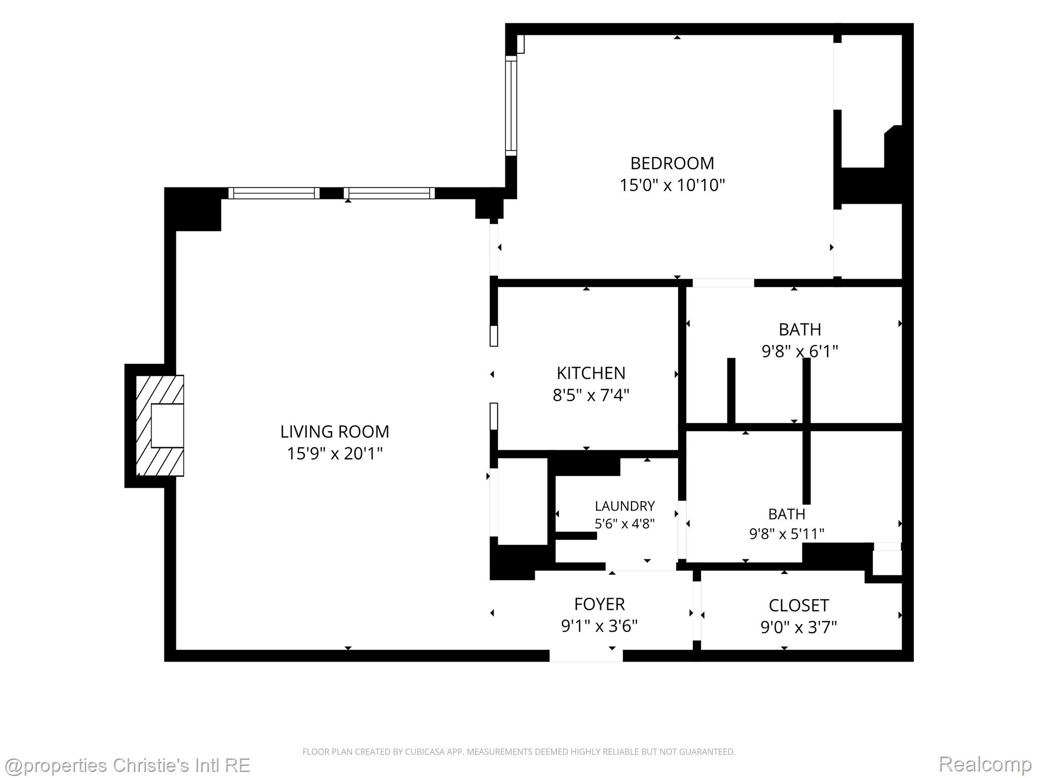15 E Kirby Street Unit: 1107