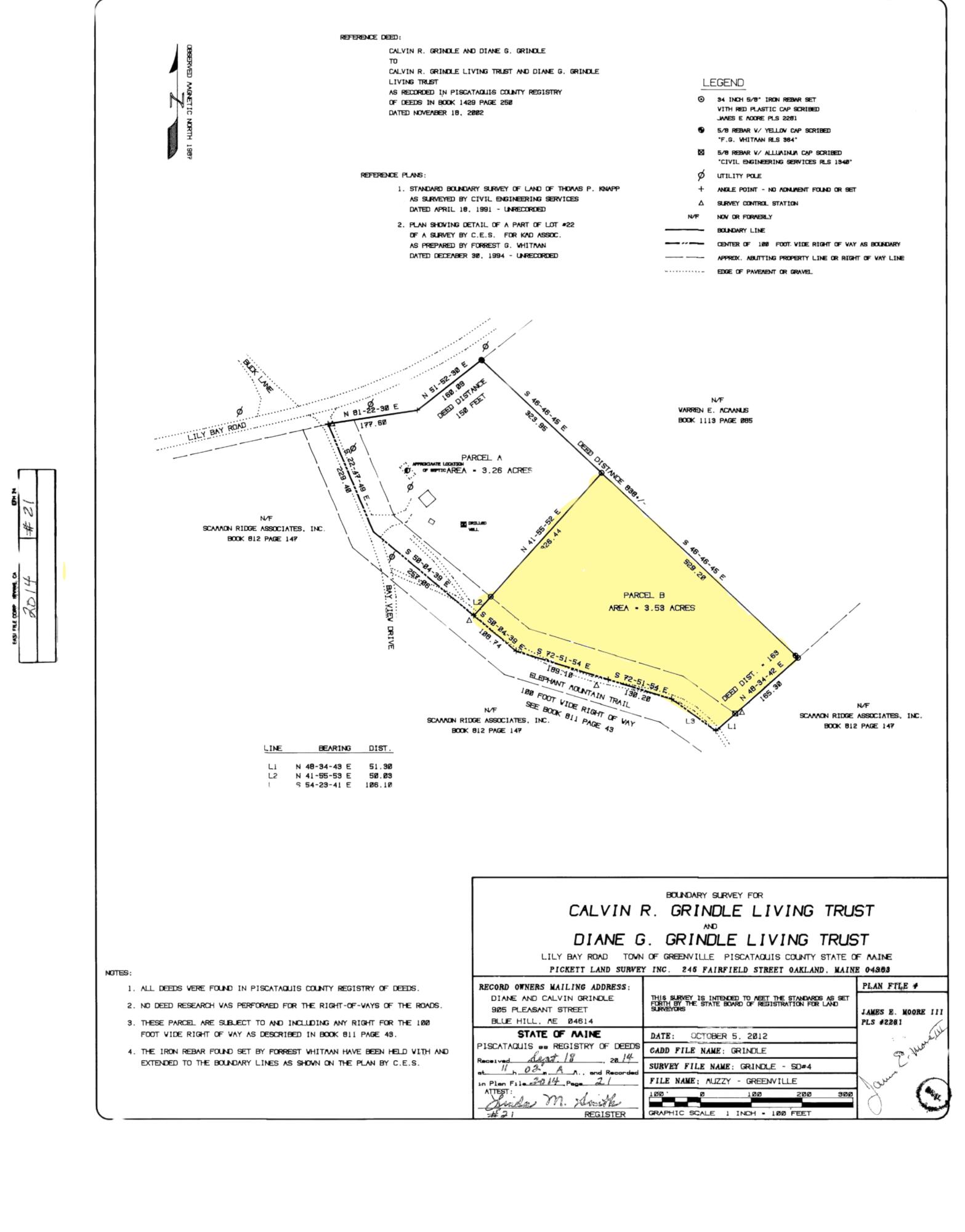 13A-1 ELEPHANT MOUNTAIN