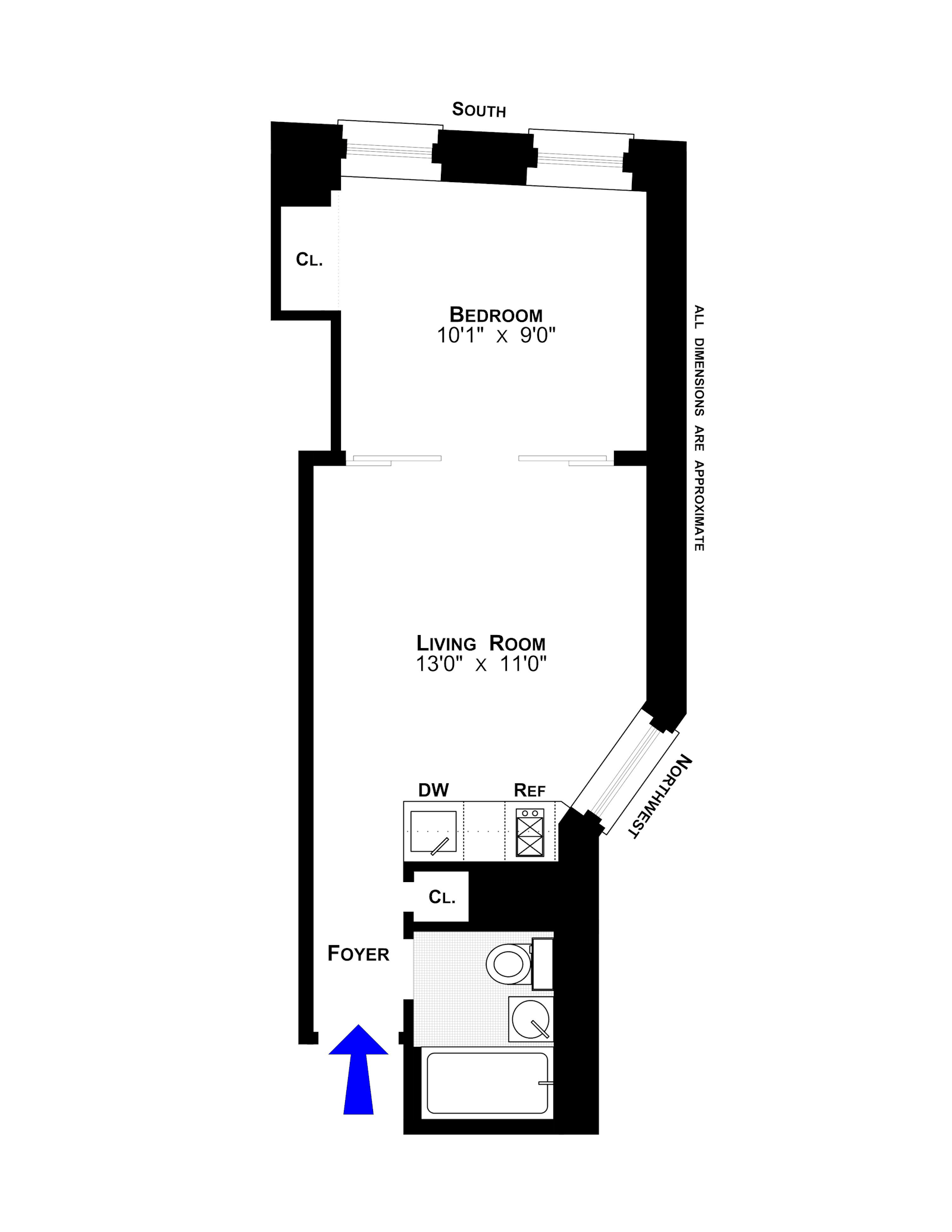 77 PERRY Street 2B