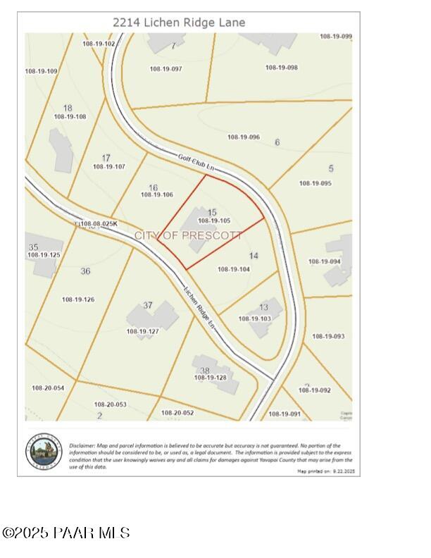 2214 Lichen Ridge Lane