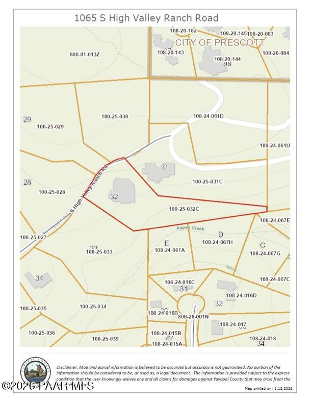 1065 S High Valley Ranch Road