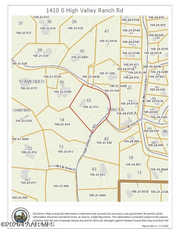 1410 S High Valley Ranch Road