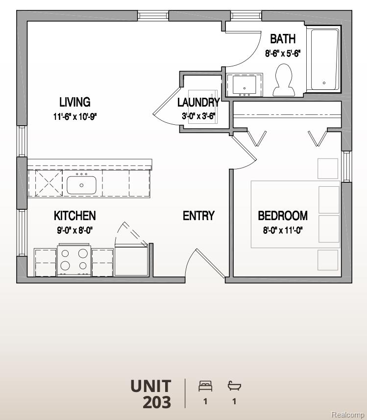 95 E Euclid Street Unit: 203