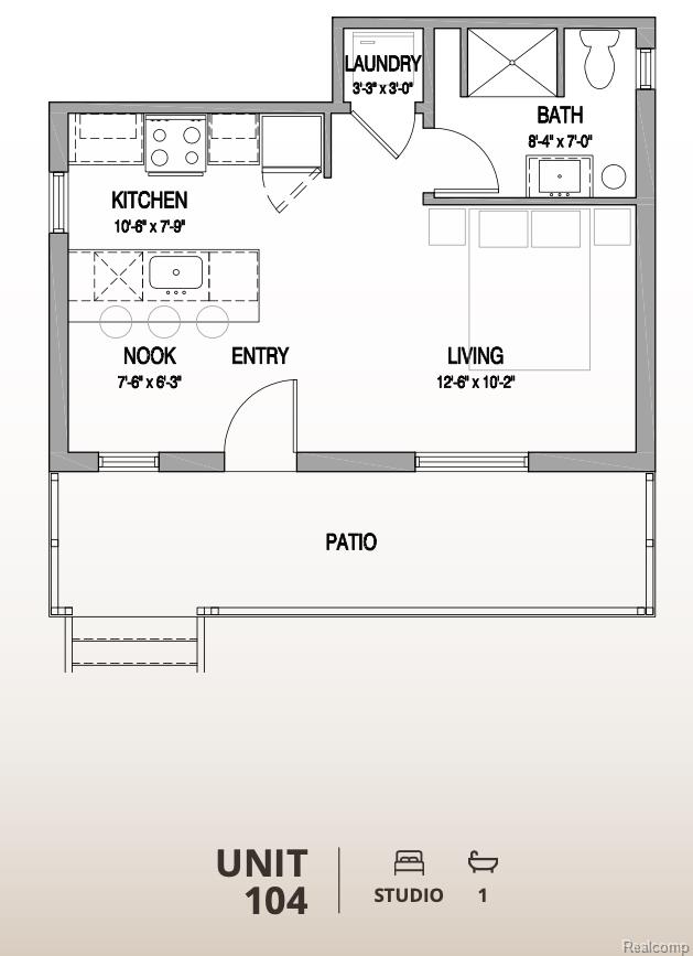 95 E Euclid St Unit: 104