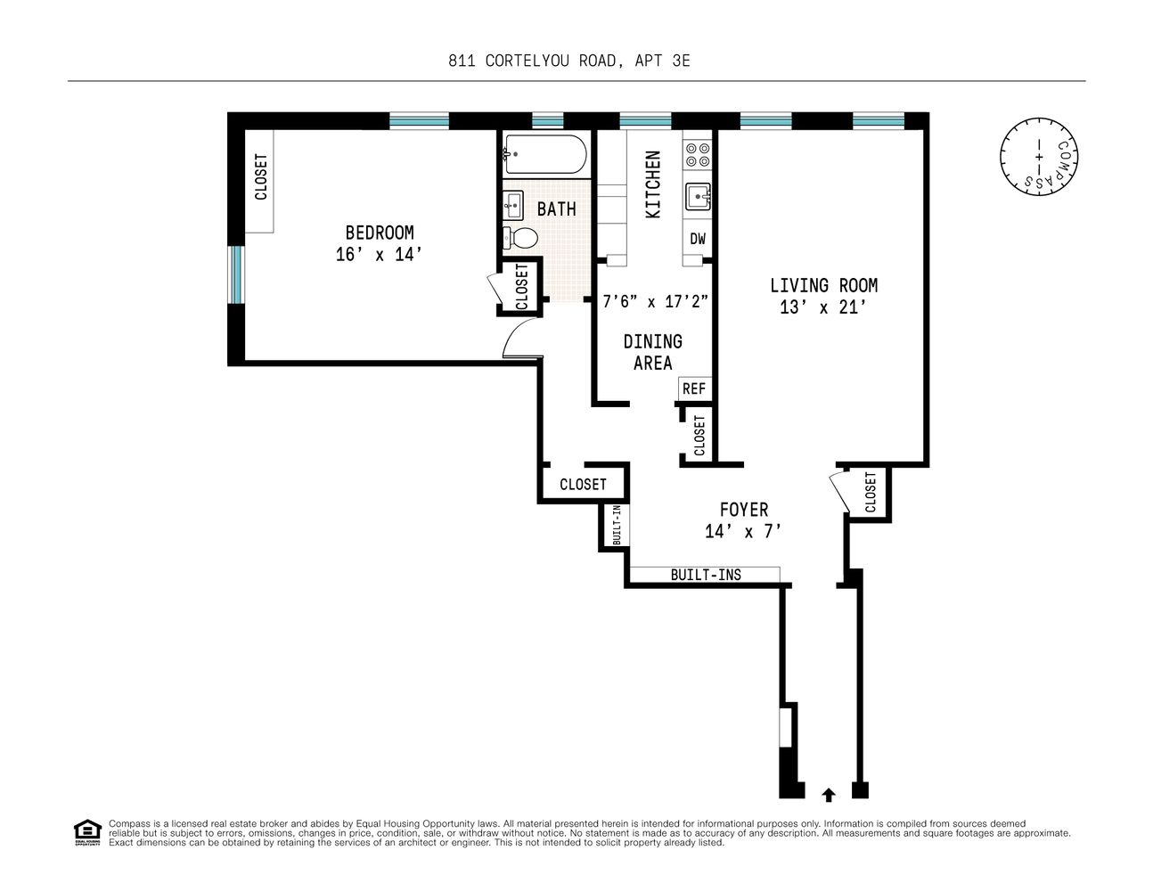 811 Cortelyou Road 3E