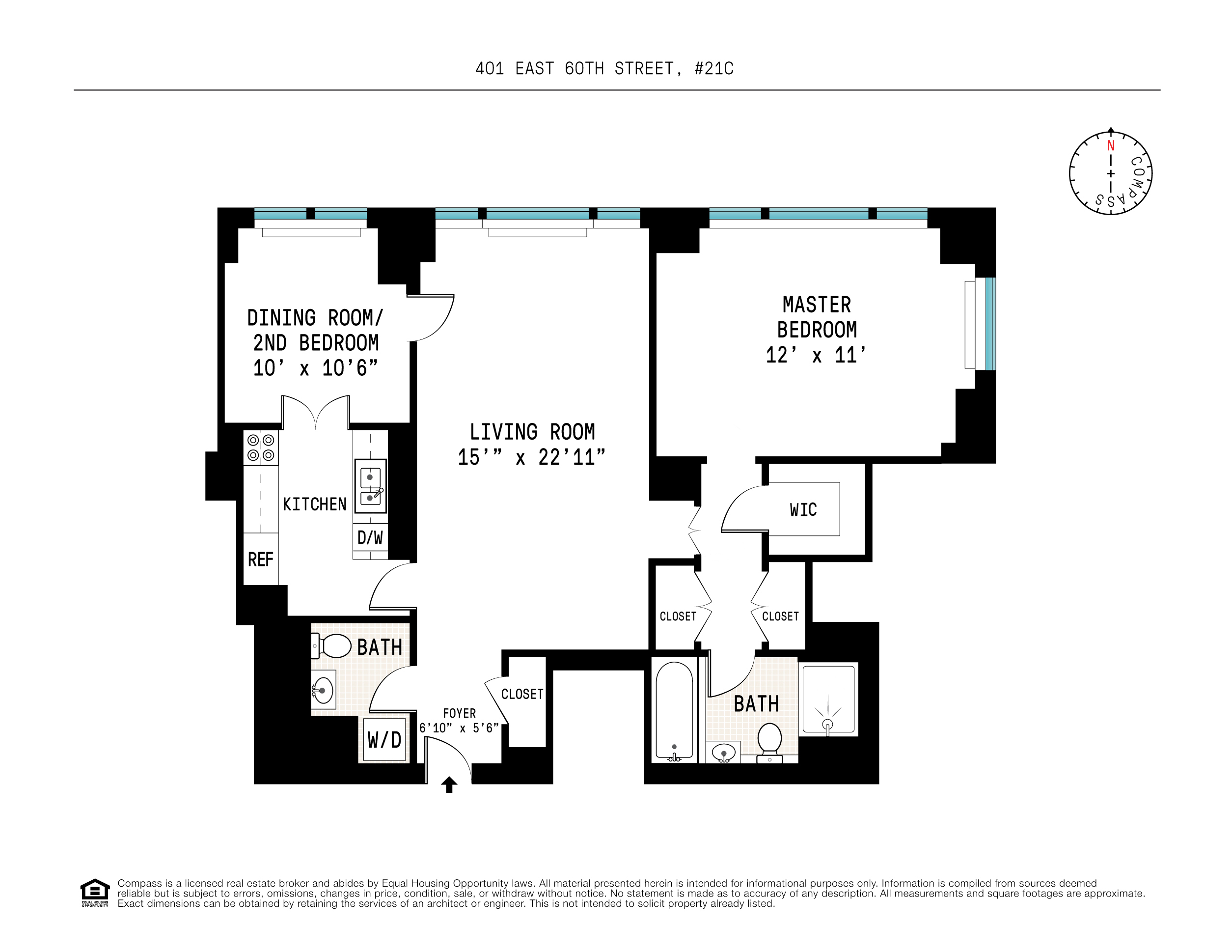 401 E 60th Street 21C
