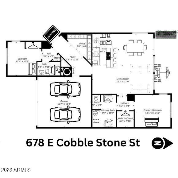 678 E COBBLE STONE Drive
