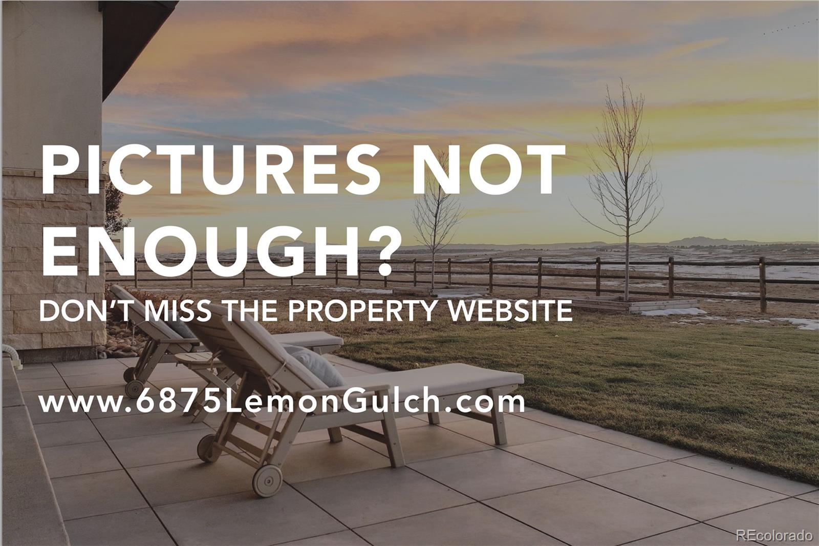 6875 Lemon Gulch Drive