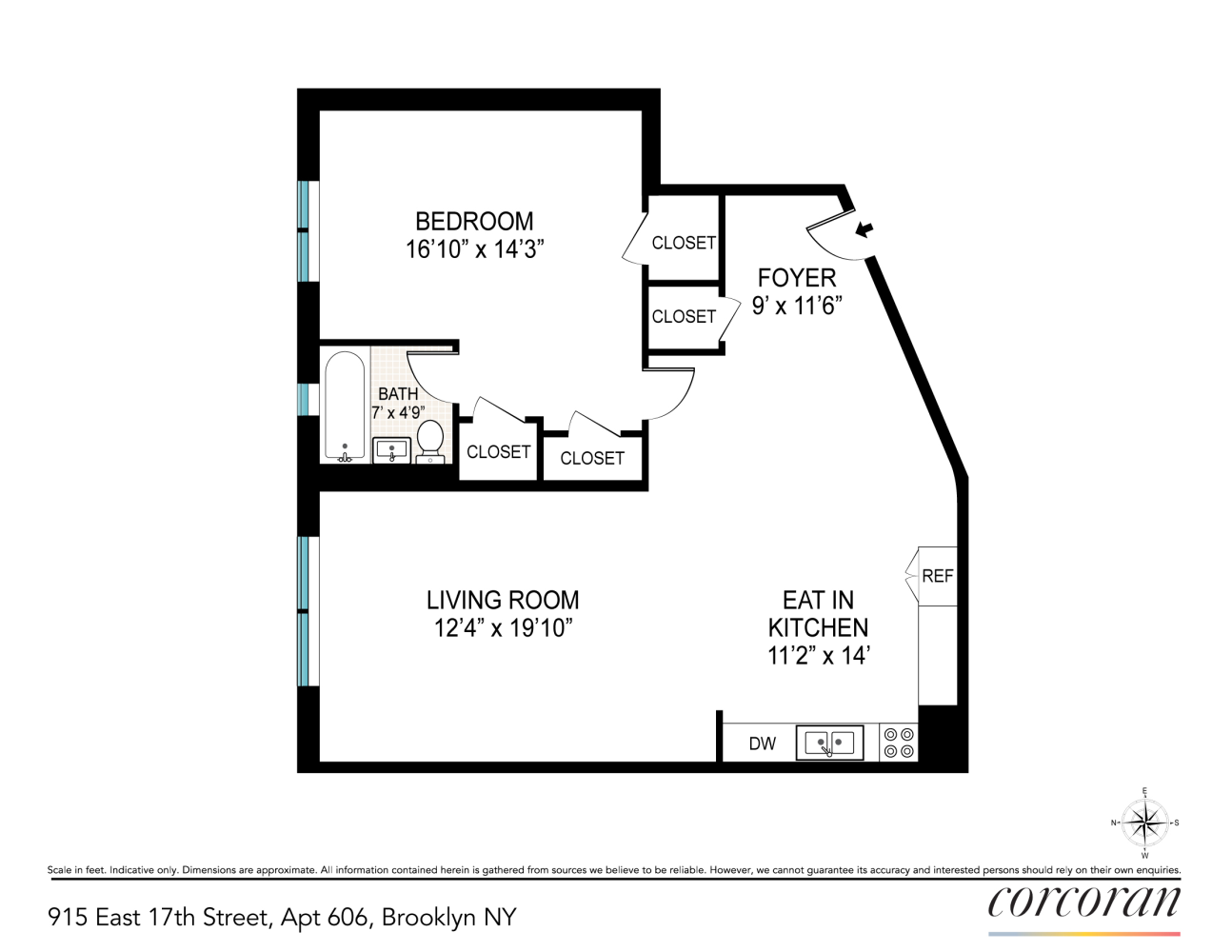 915 E 17TH Street 606