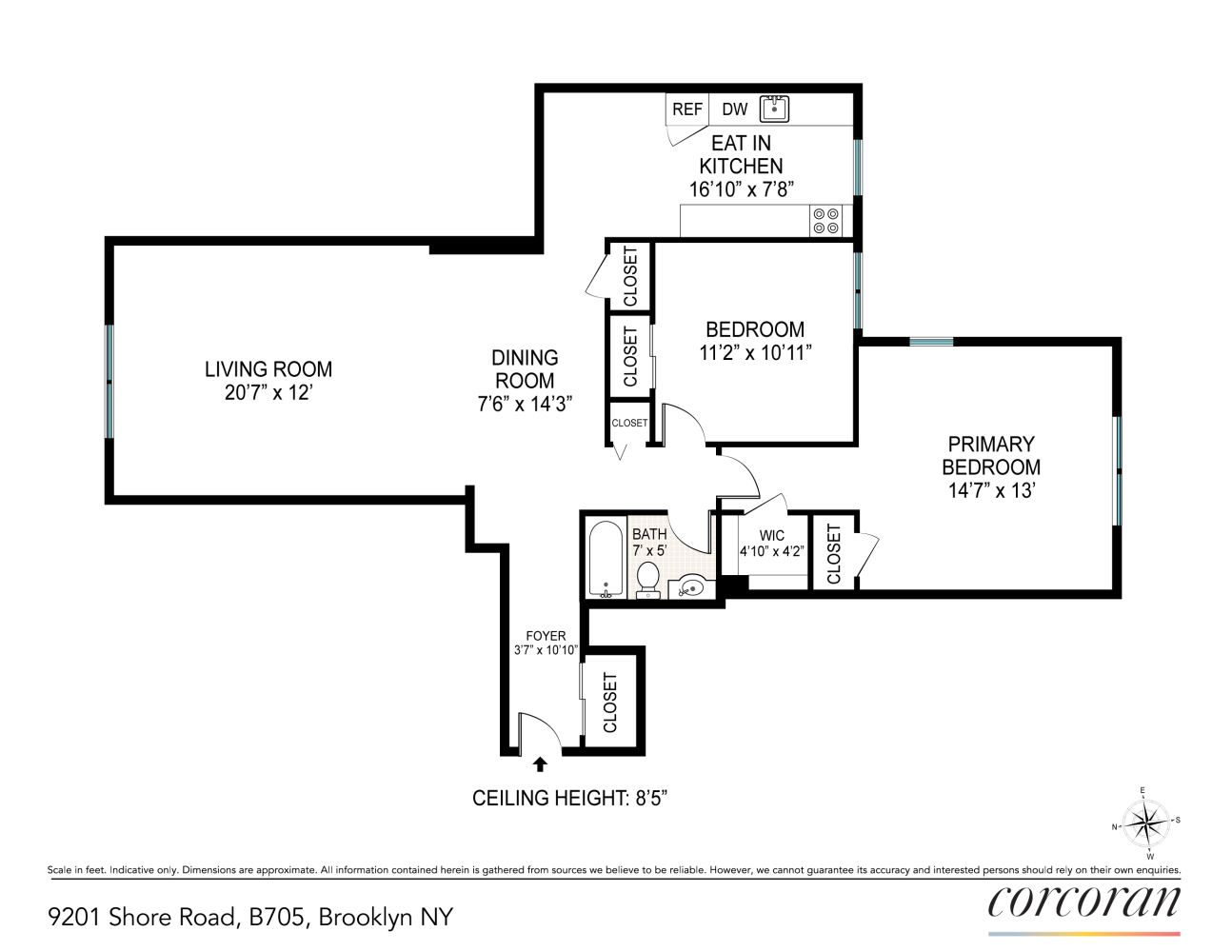 9201 SHORE Road B705