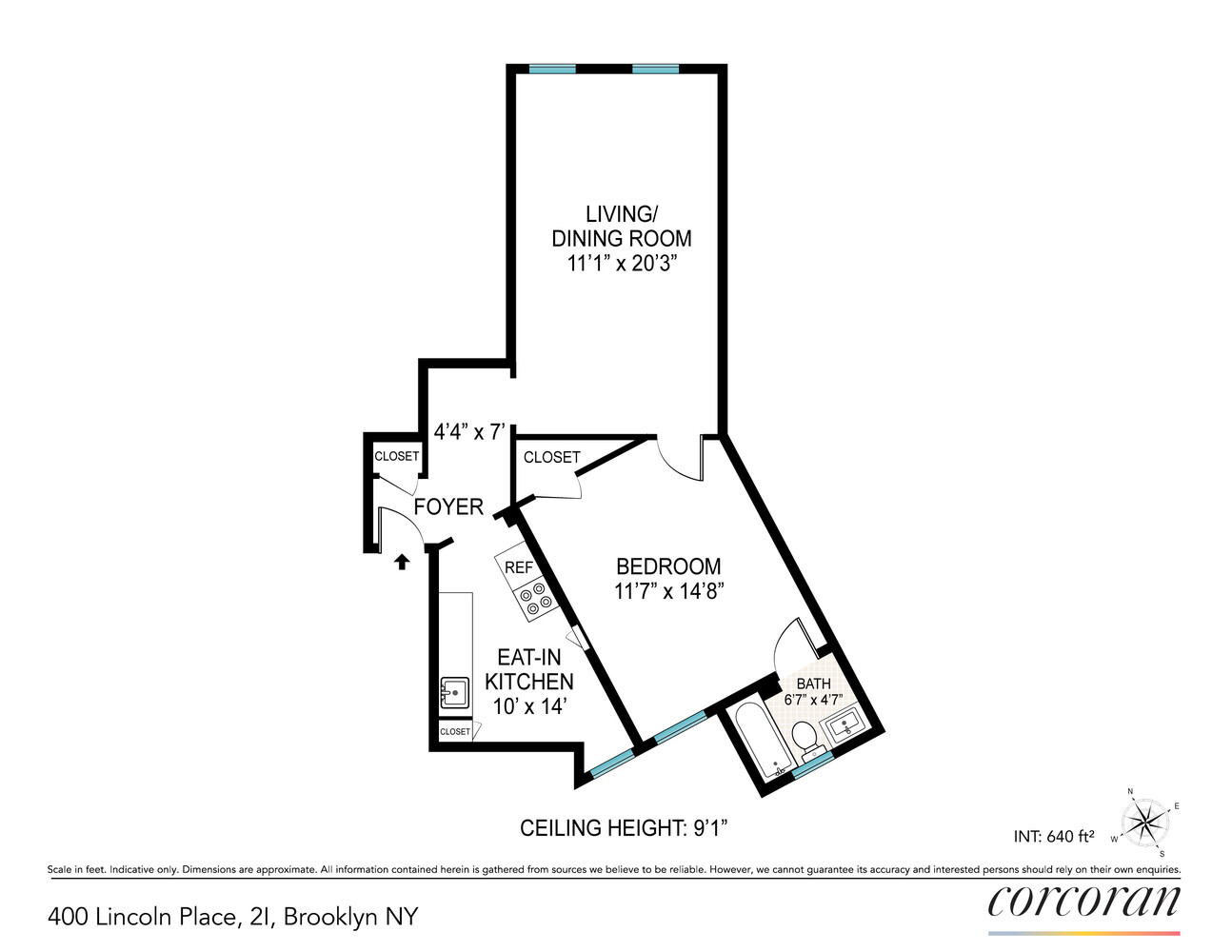 400 LINCOLN Place 2I