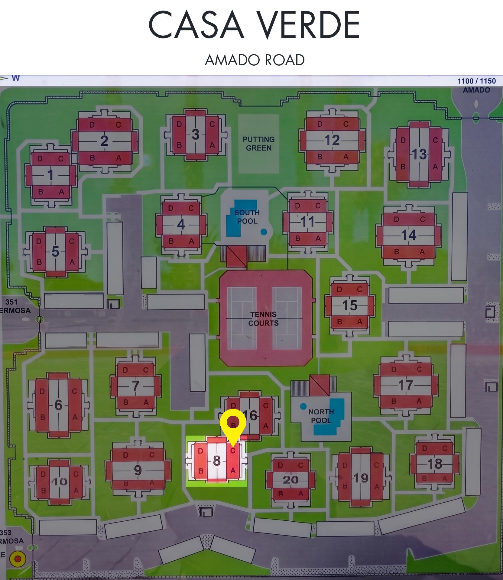 1150 E Amado RD Unit: 8c2