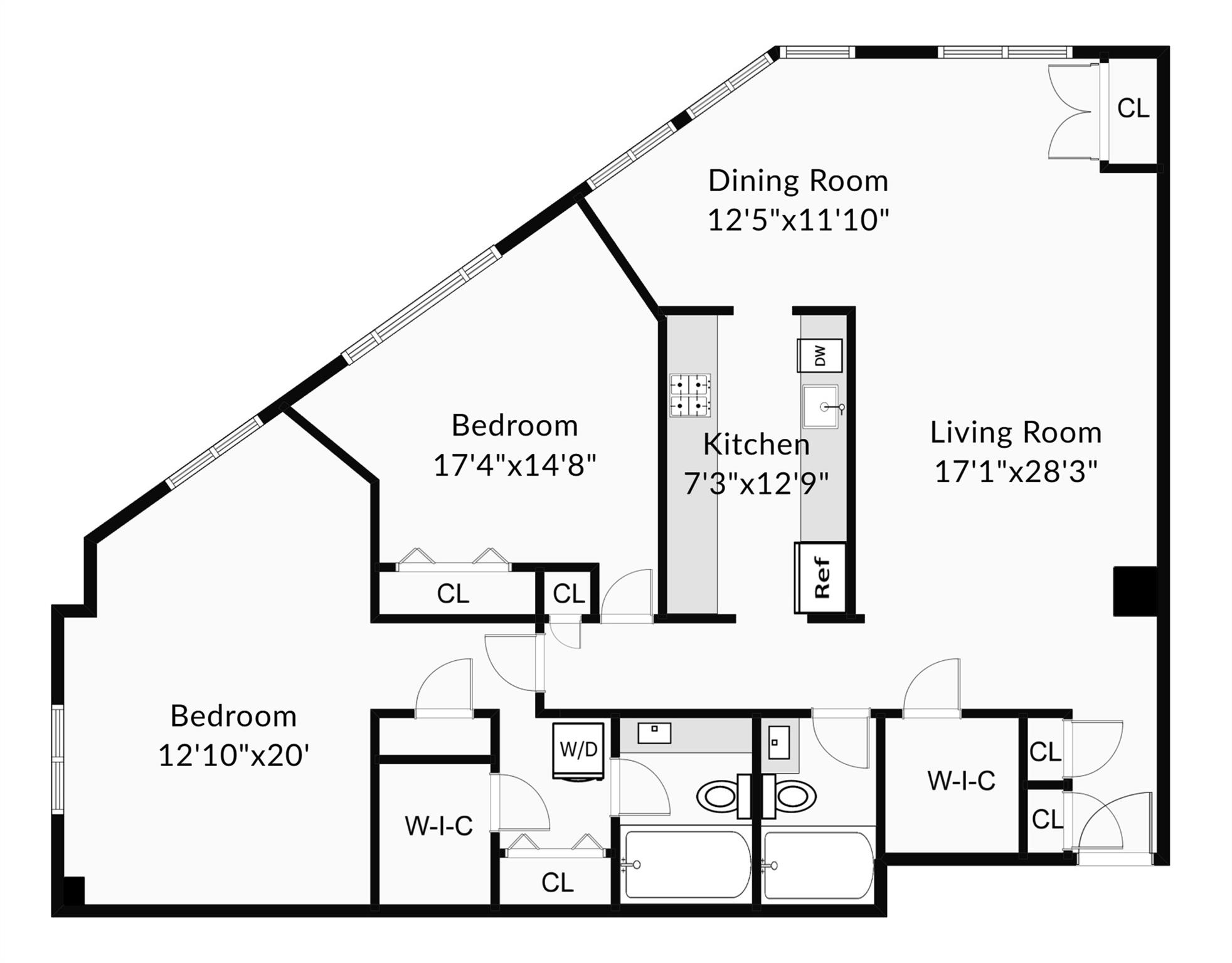 1270 North Avenue Unit: 3E