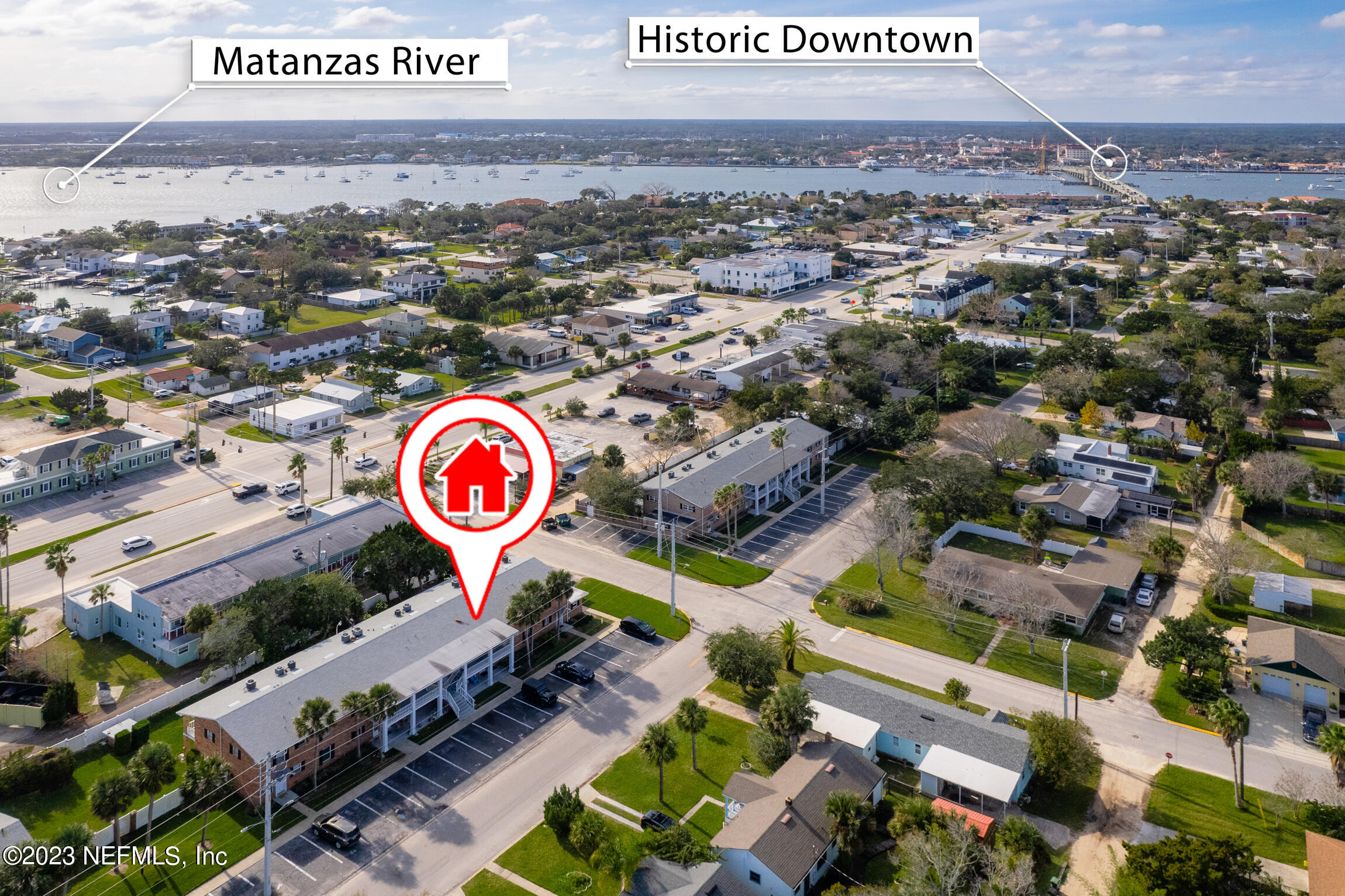 405 FLAGLER Boulevard 2A, St. Augustine Unit: 2A