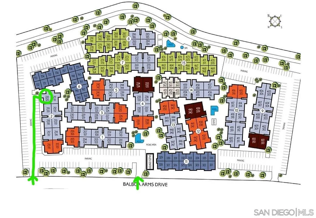 5252 Balboa Arms Dr. # 220