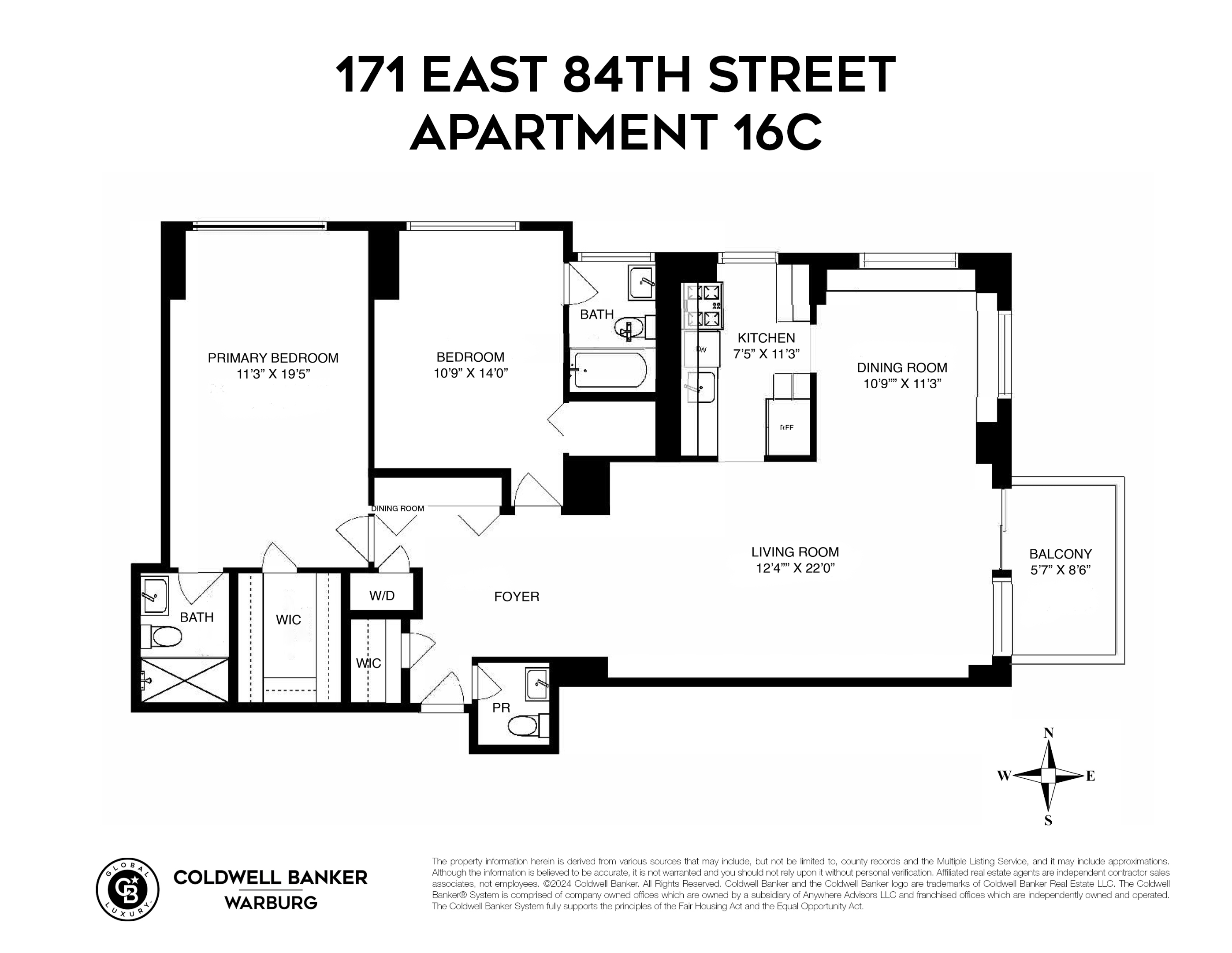 171 E 84TH Street 16C