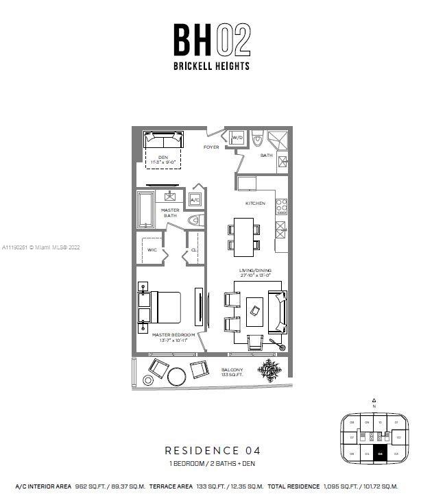 55 SW 9th St Unit: 2704