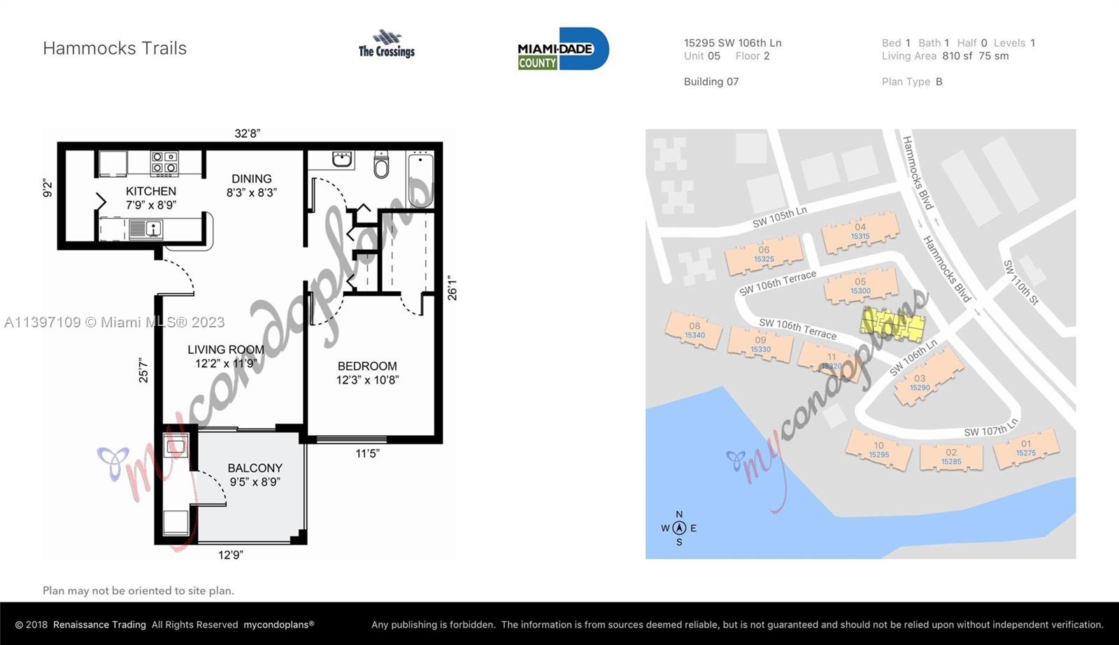 15295 SW 106 Ln Unit: 705