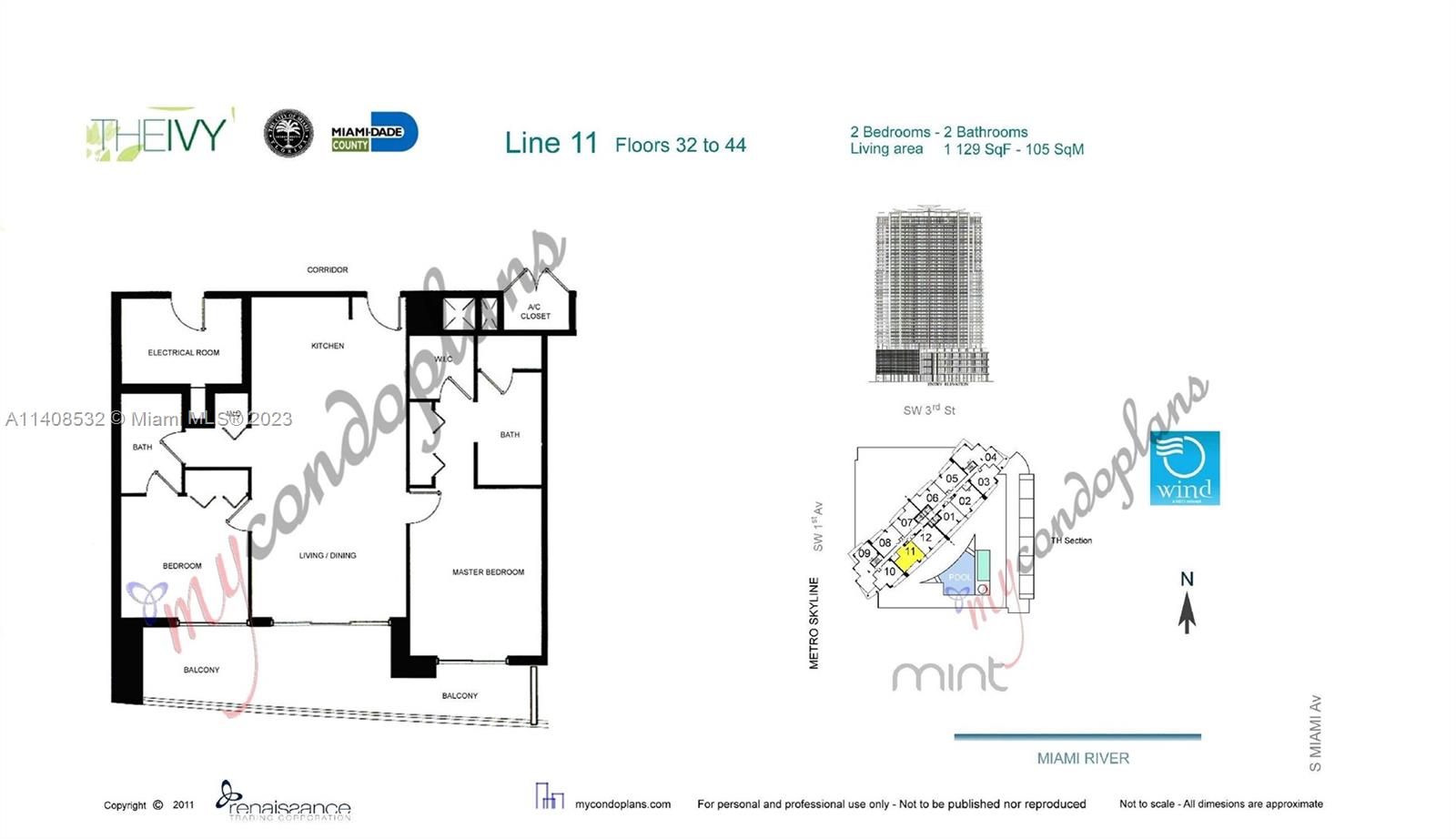 90 SW 3rd St Unit: 4311