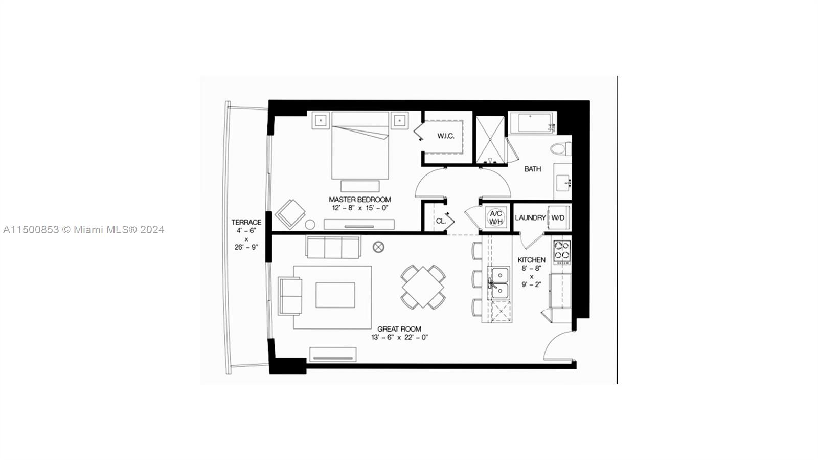 1100 S Miami Ave Unit: PH4208