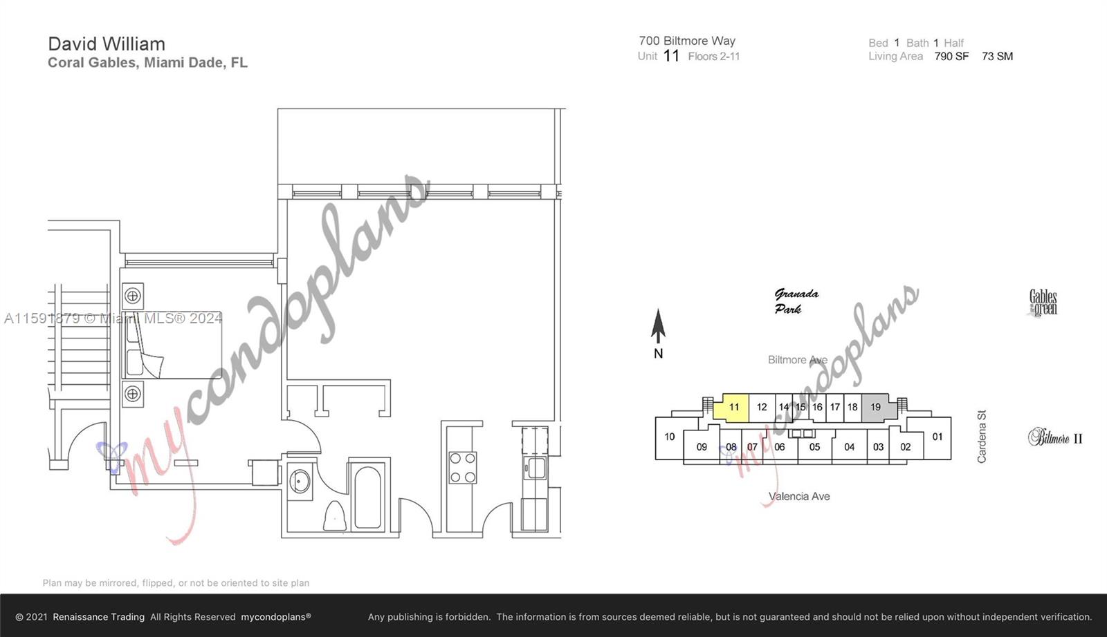 700 Biltmore Way # 611