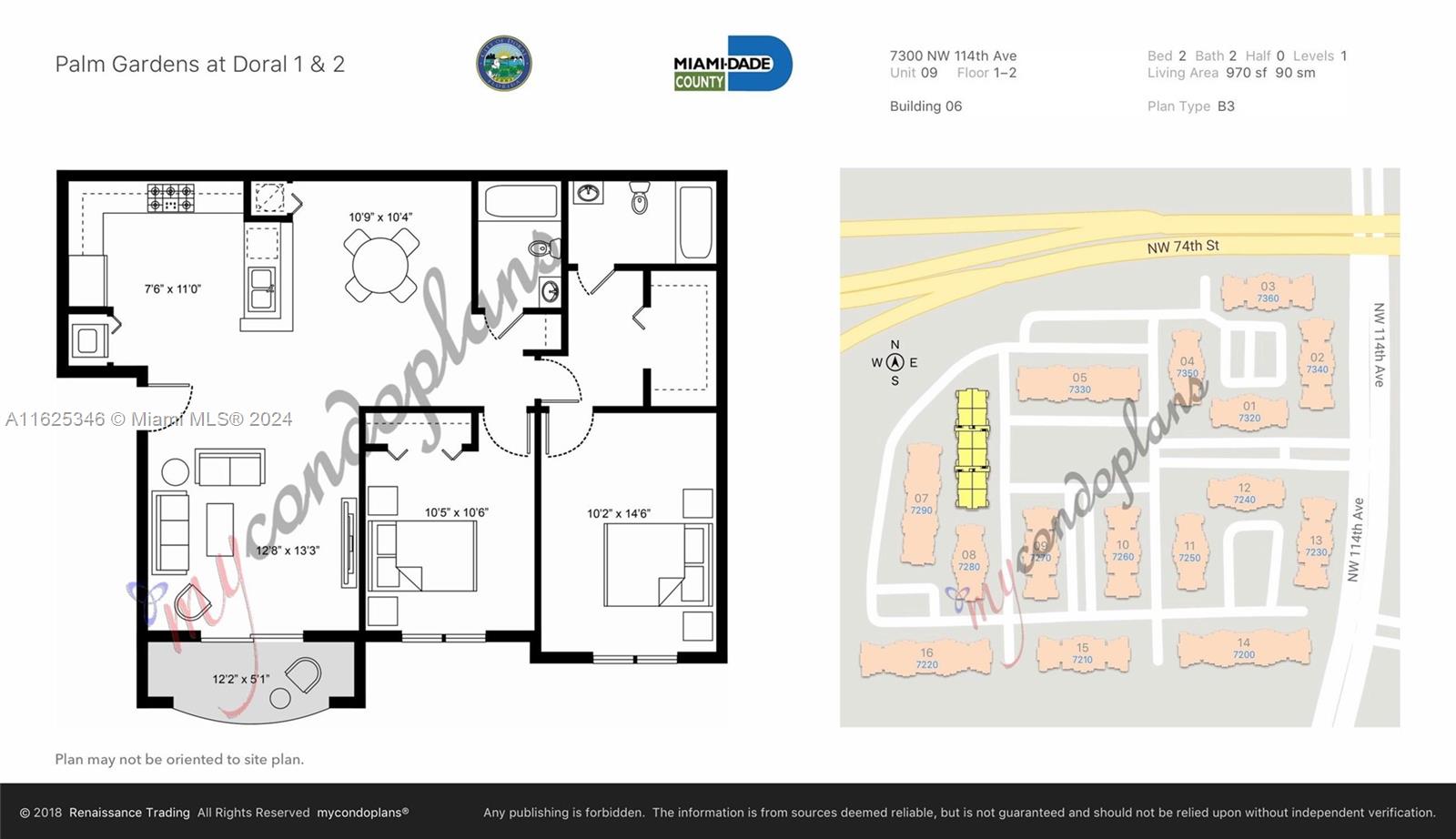 7300 NW 114 Ave # 6 Unit: 209-6