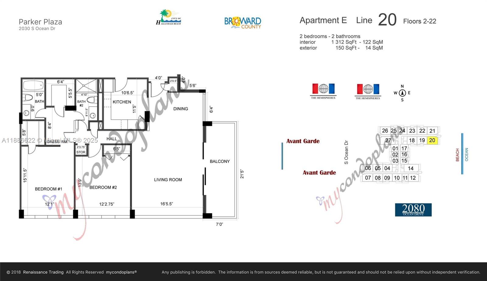 2030 S Ocean Dr # 1820