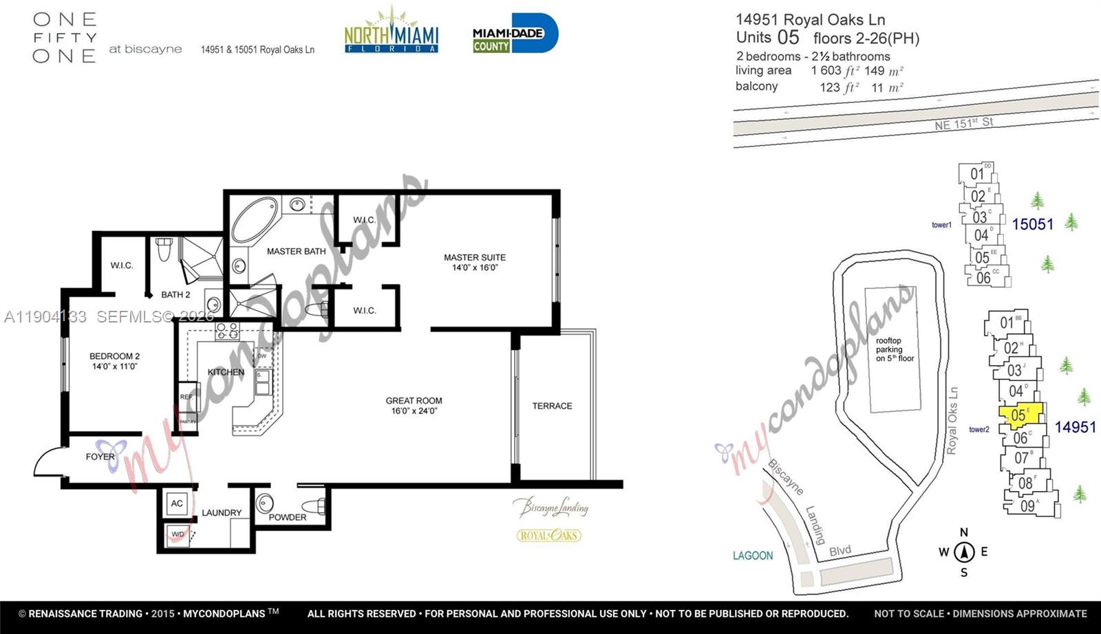 14951 Royal Oaks # 405