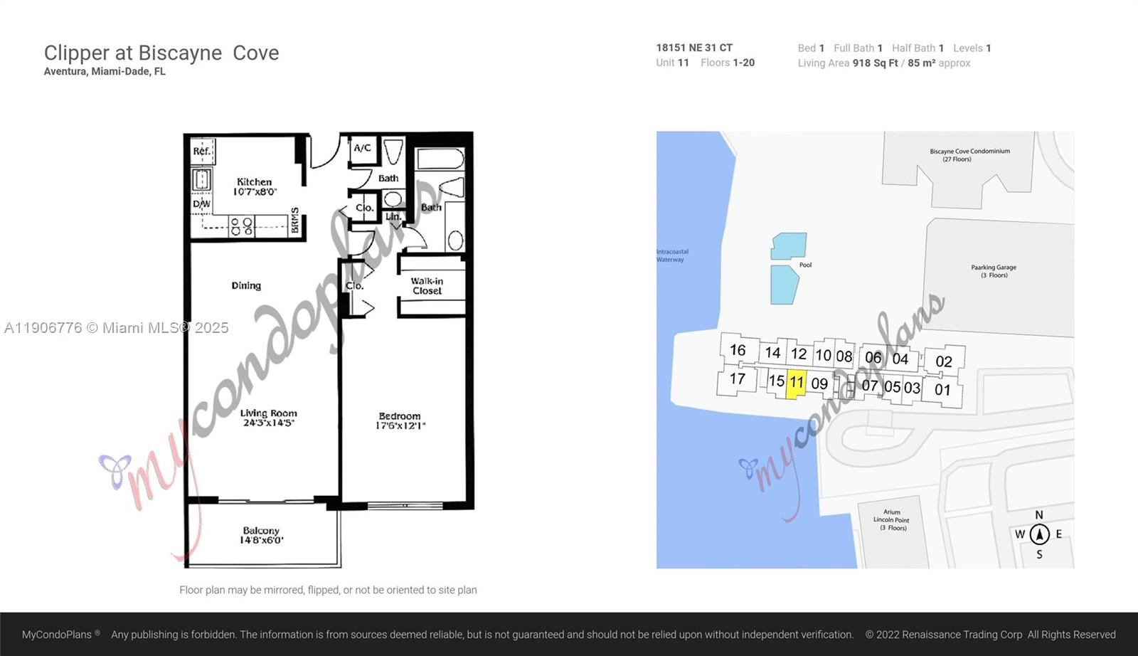 18151 NE 31st Ct # 1511