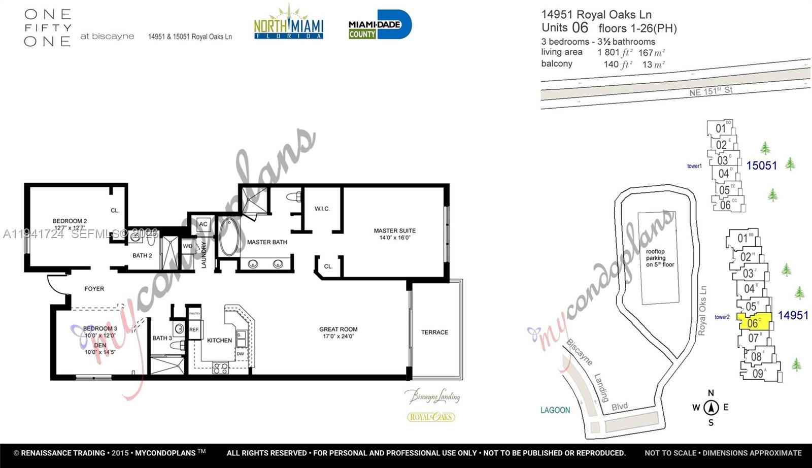 14951 Royal Oaks Ln # 2506