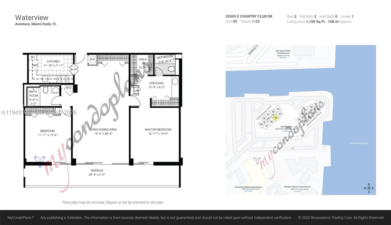 20505 E Country Club Dr # 1635