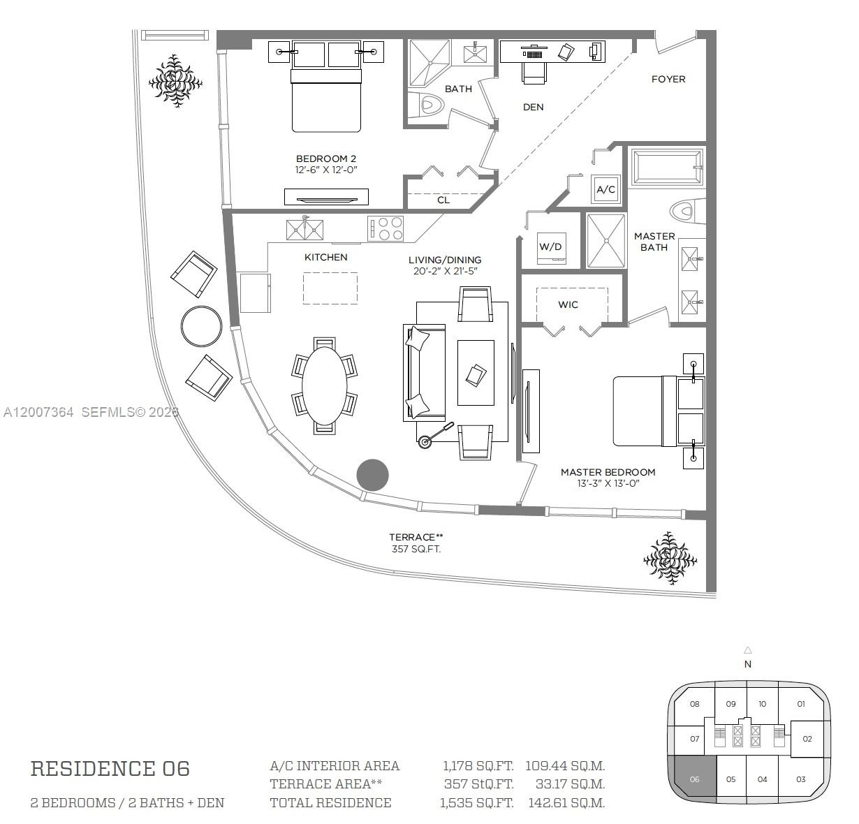 55 SW 9 St # 3606