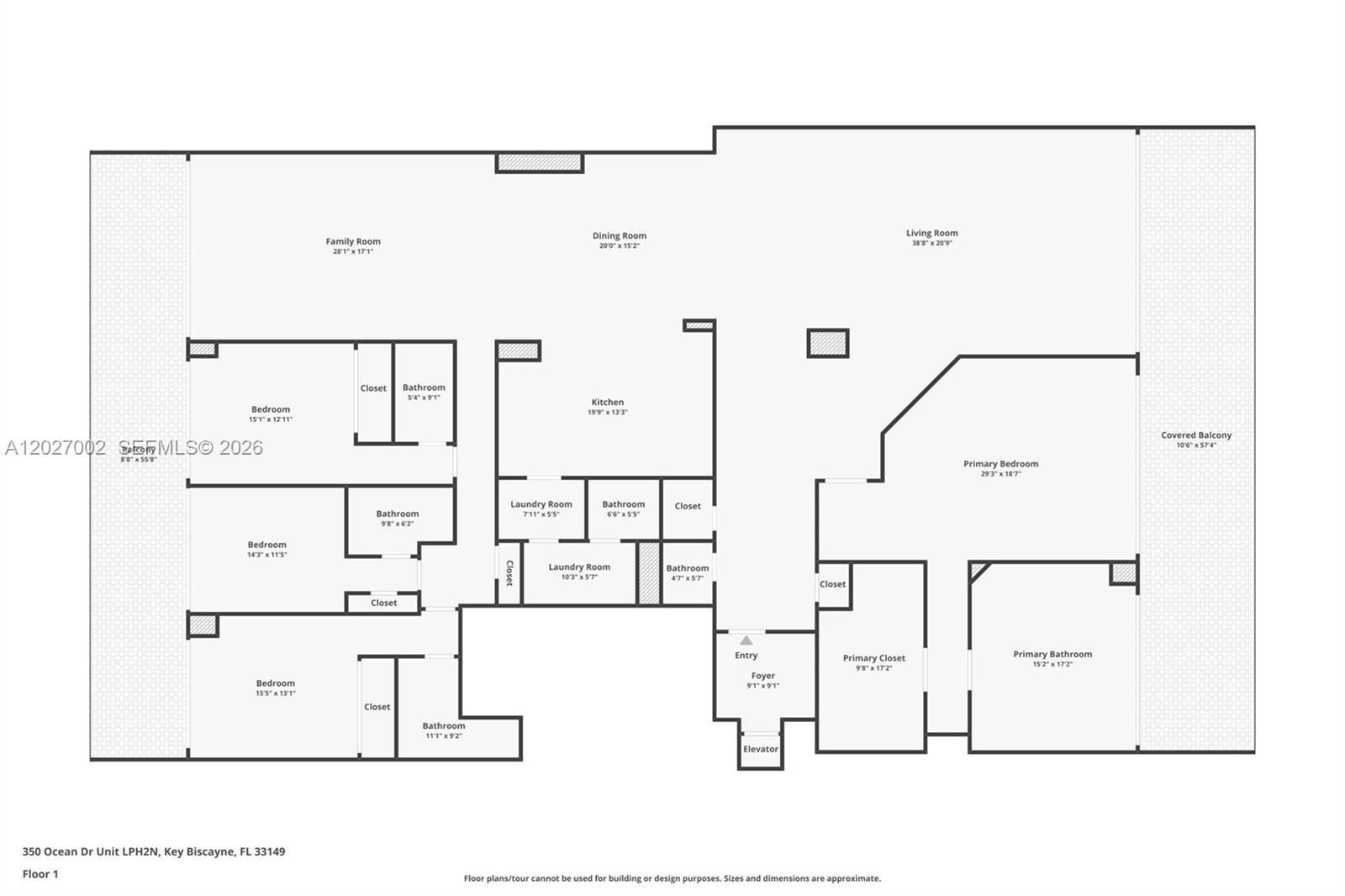 350 Ocean Dr Unit: LPH2N