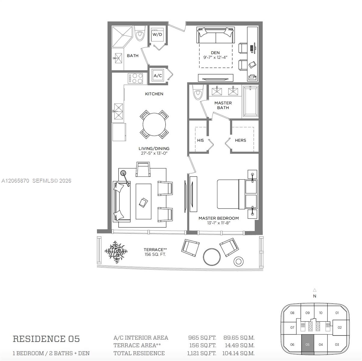 55 SW 9 St # 2805