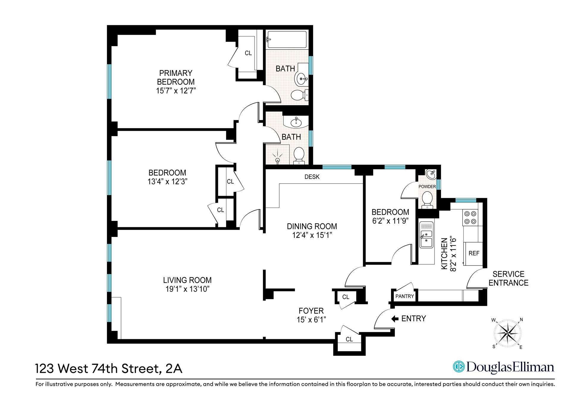 123 W 74TH Street 2A