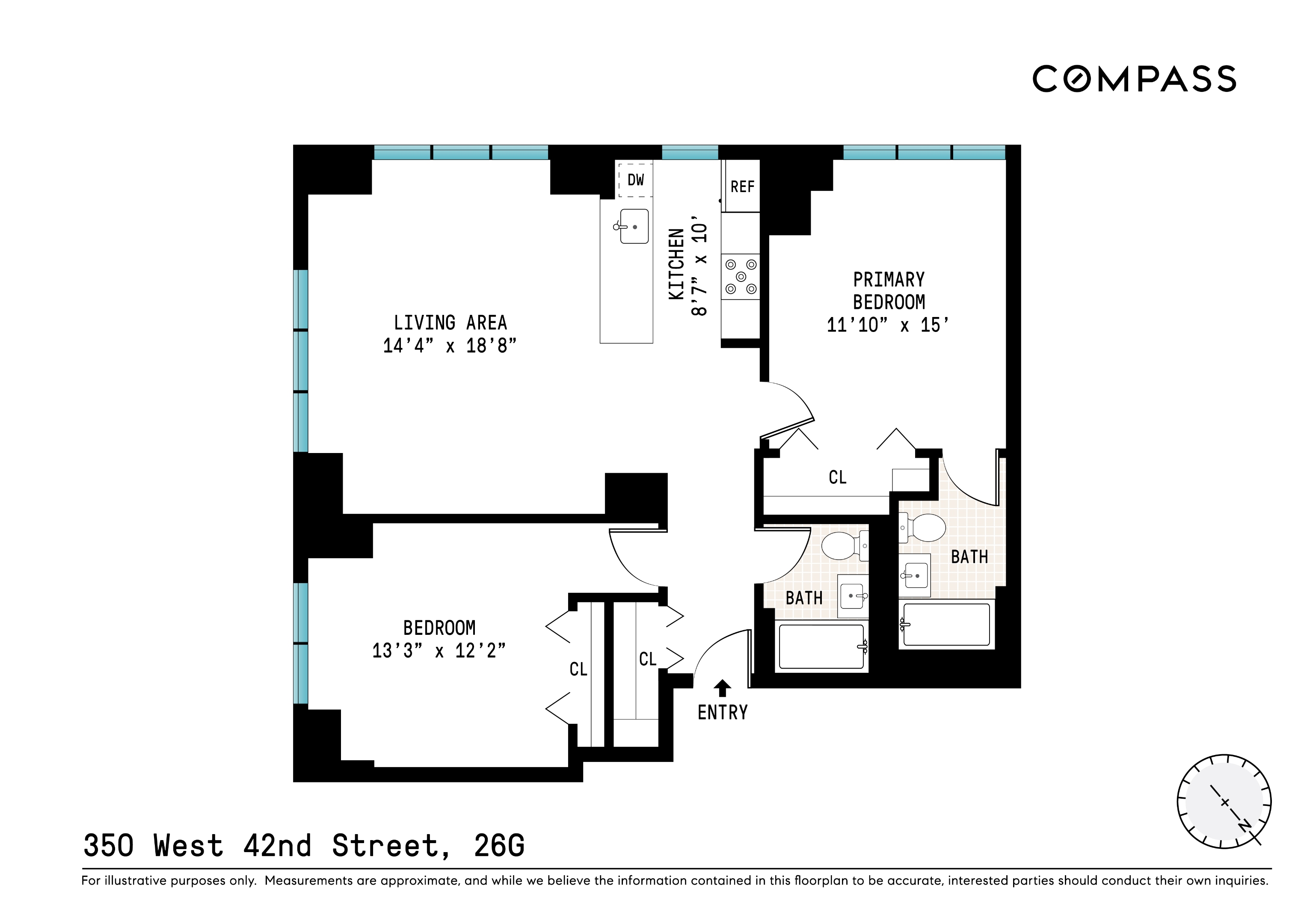 350 W 42nd Street 26G