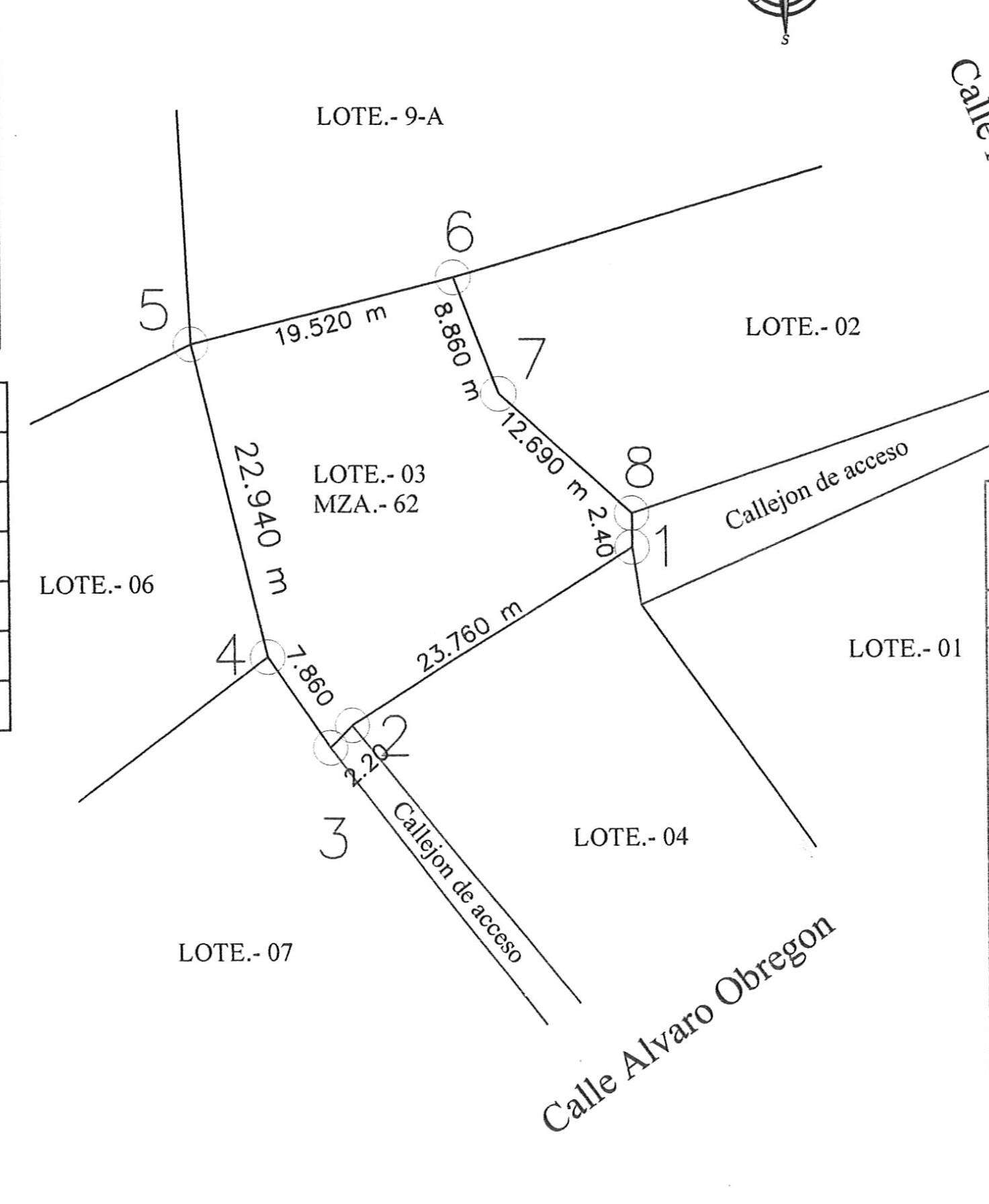 C. Narciso Mendoza, Narciso Mendoza Lot