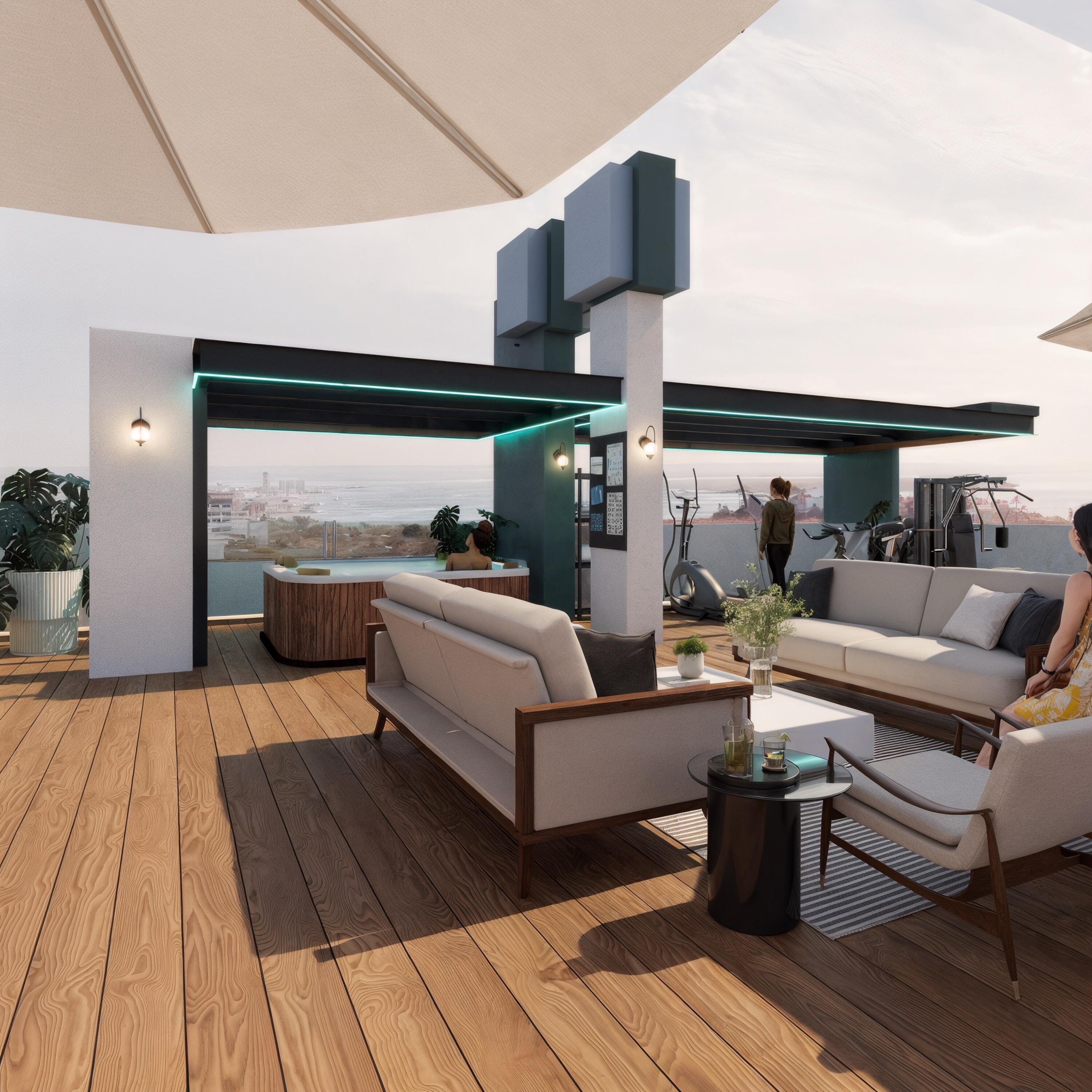 Lomas de Palmira, Bahia Tower