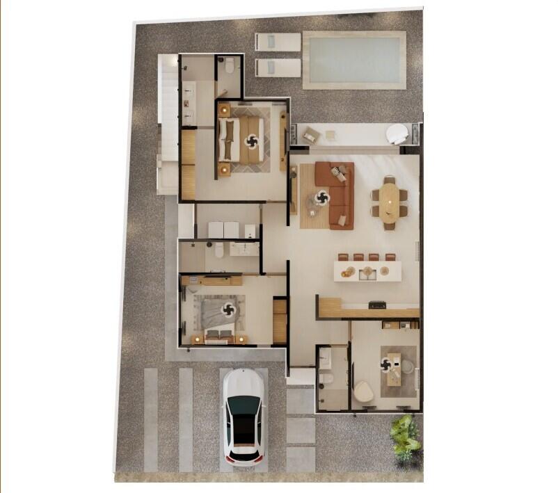 El Centenario, CASA CARDON REAL