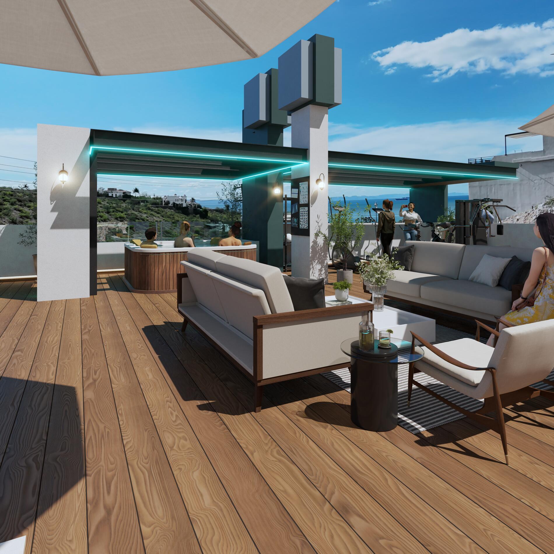 Lomas de Palmira, Bahía Tower