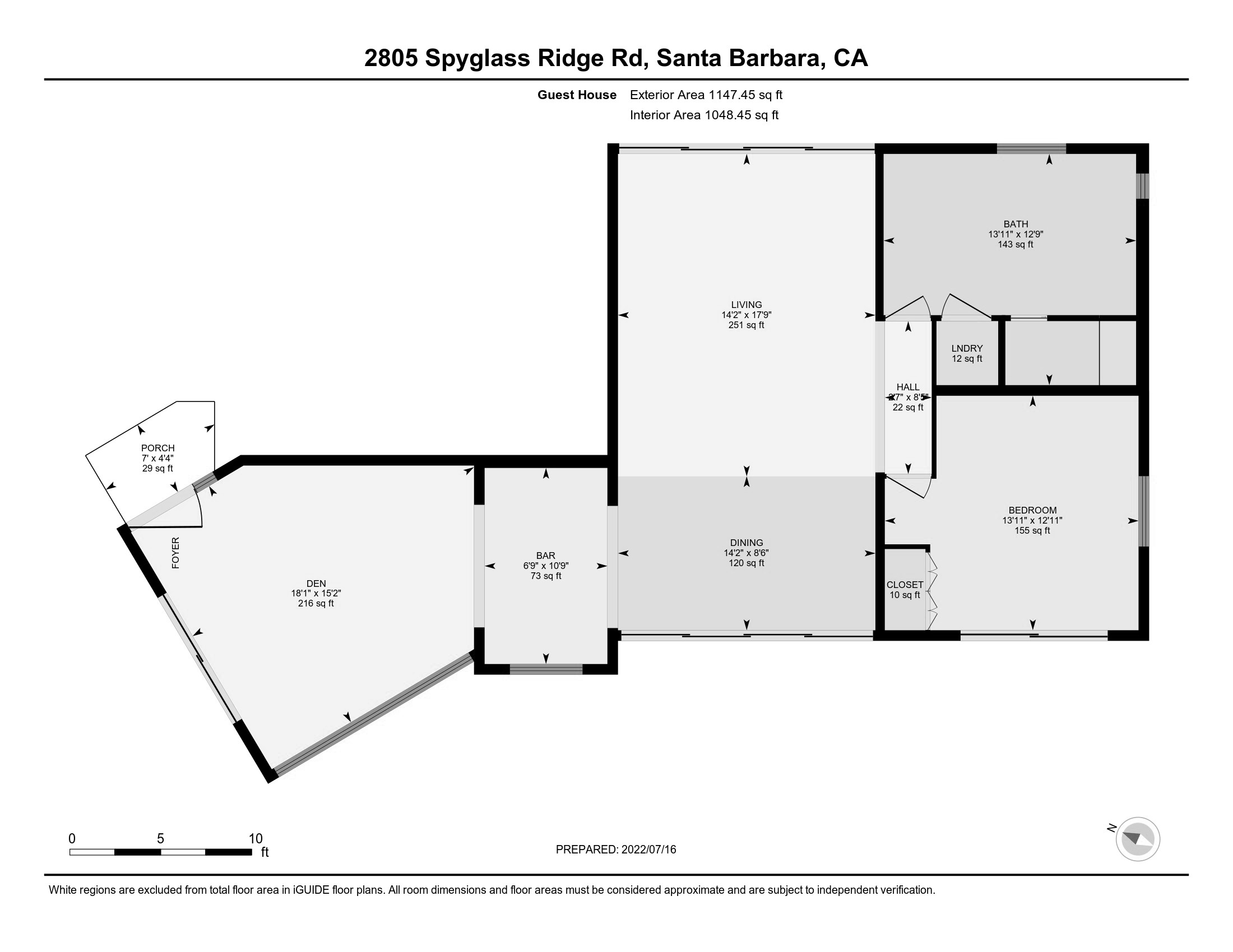 2805 Spyglass Ridge Road