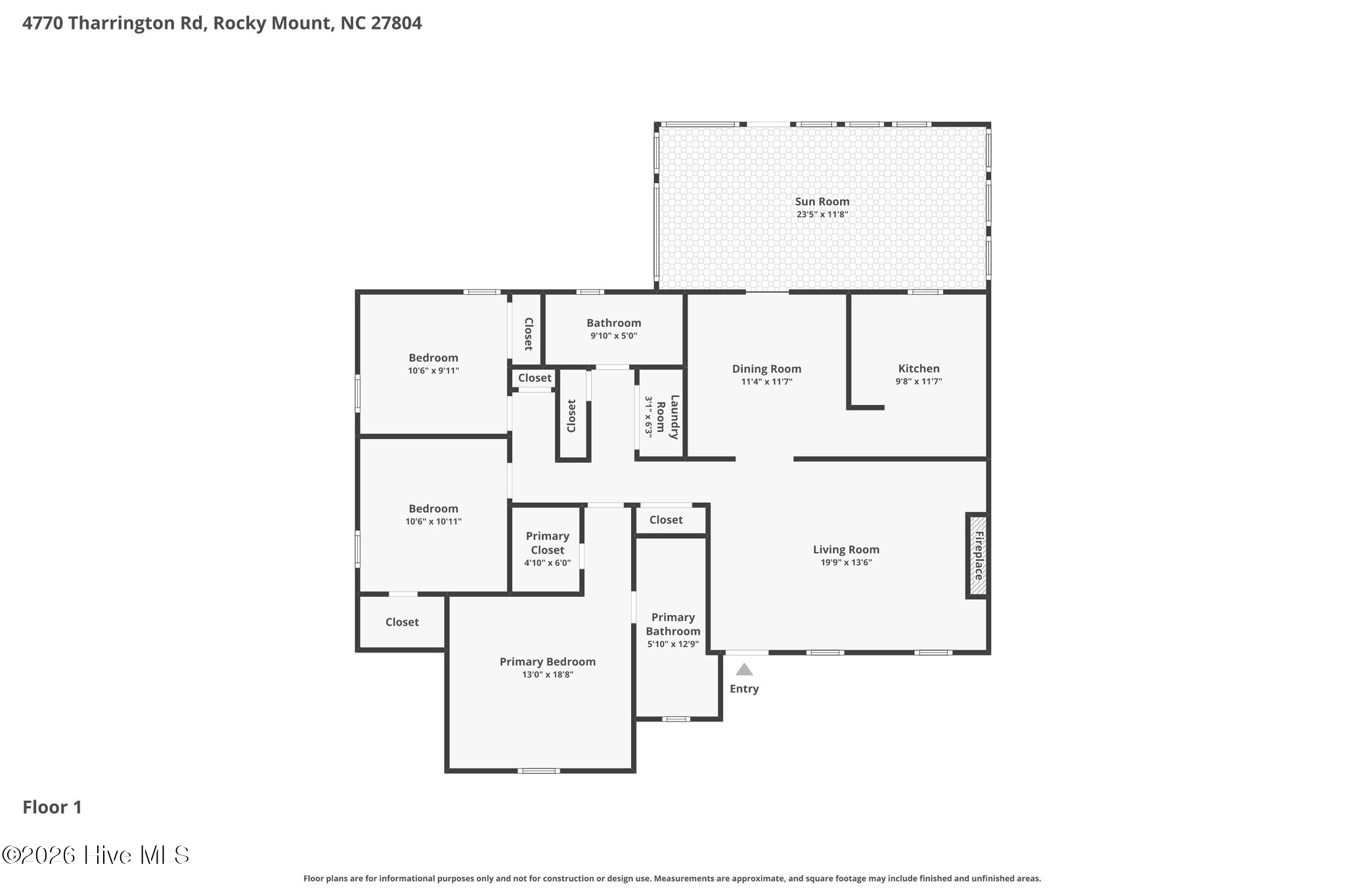 4770 Tharrington Road