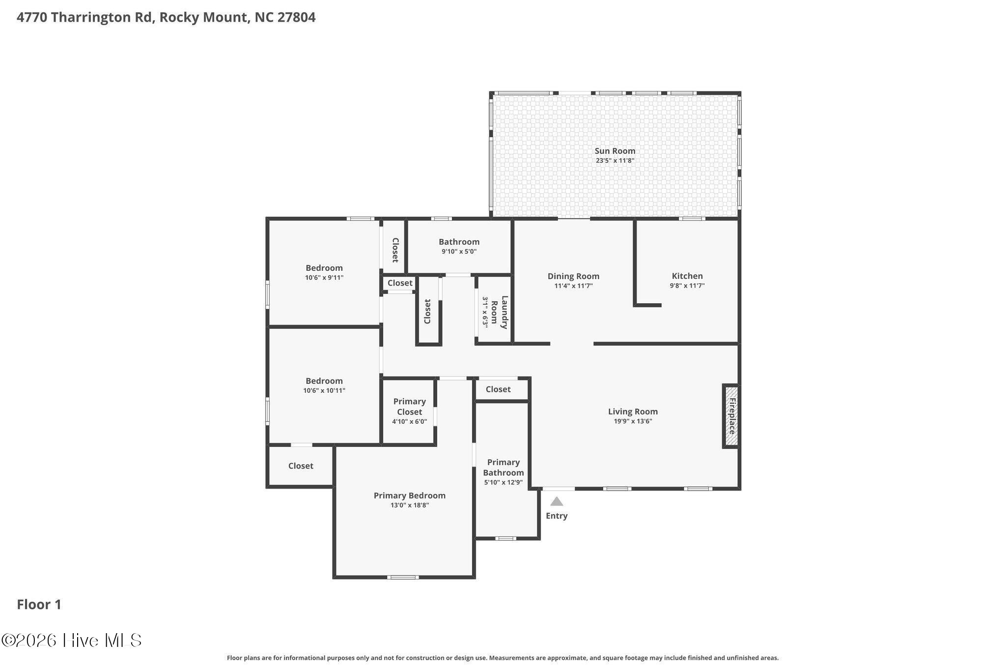 4770 Tharrington Road