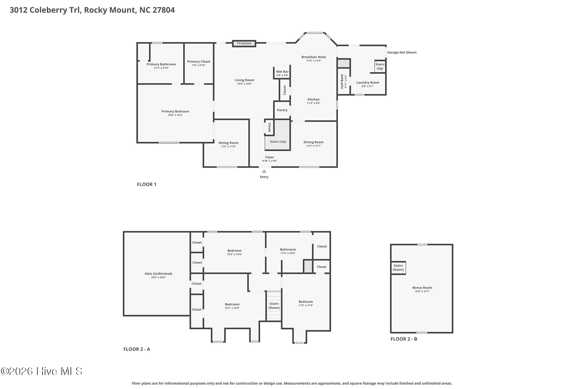 3012 Coleberry Trail