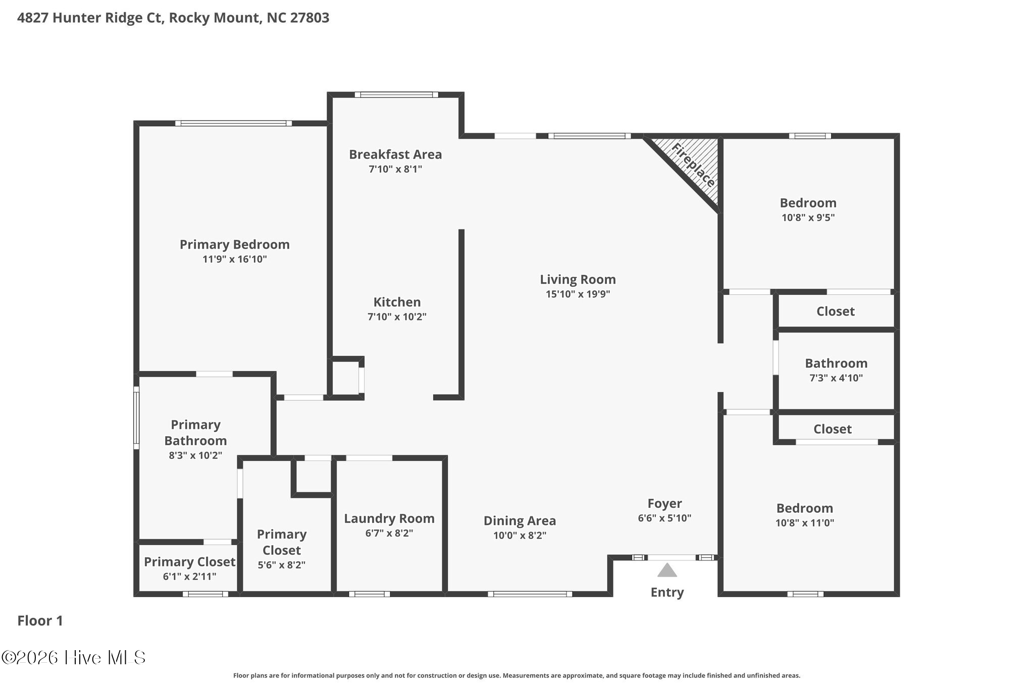 4827 Hunter Ridge Court